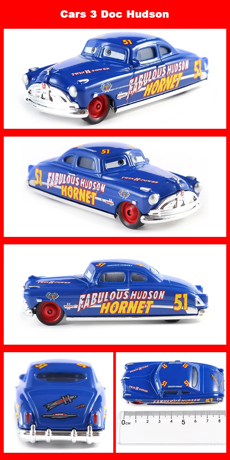 Pixar Racing 3 Lightning McQueen Jackson Storm Saligidor White Police Die-Cast Metal 1:55 Alloy Model Toys Cars Gifts