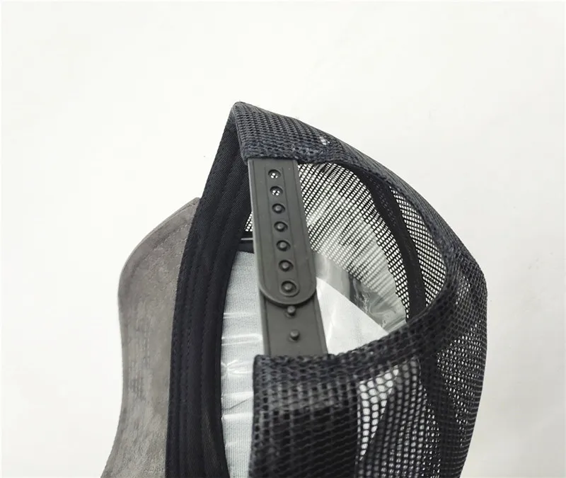 Unisex 5 Panel Mesh Suede Trucker Hat Custom Print Logo Men Baseball Cap Spring Summer Breathable Sports Hats Women Gorros