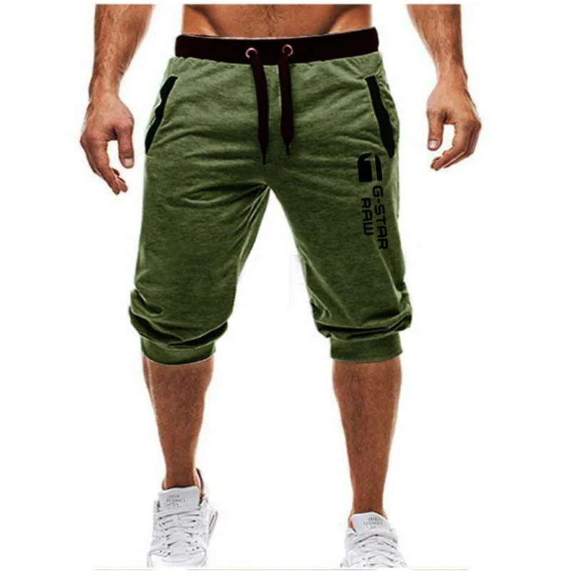 2023 New Summer Sweatshorts Men Sportswear Breathable Cotton Workout Baggy Breeches Short Men Casual Shorts Plus Size 3XL