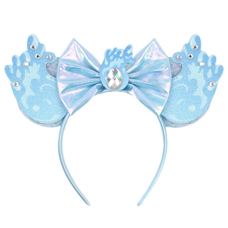 2026 Newest Cartoon Mouse Ears Headband Kid Adult Festival Party Sequin Bow Hairband Women Baby Girl Party Hair Accessories Gift