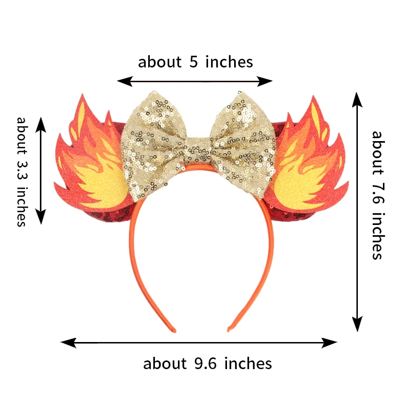 2026 Newest Cartoon Mouse Ears Headband Kid Adult Festival Party Sequin Bow Hairband Women Baby Girl Party Hair Accessories Gift