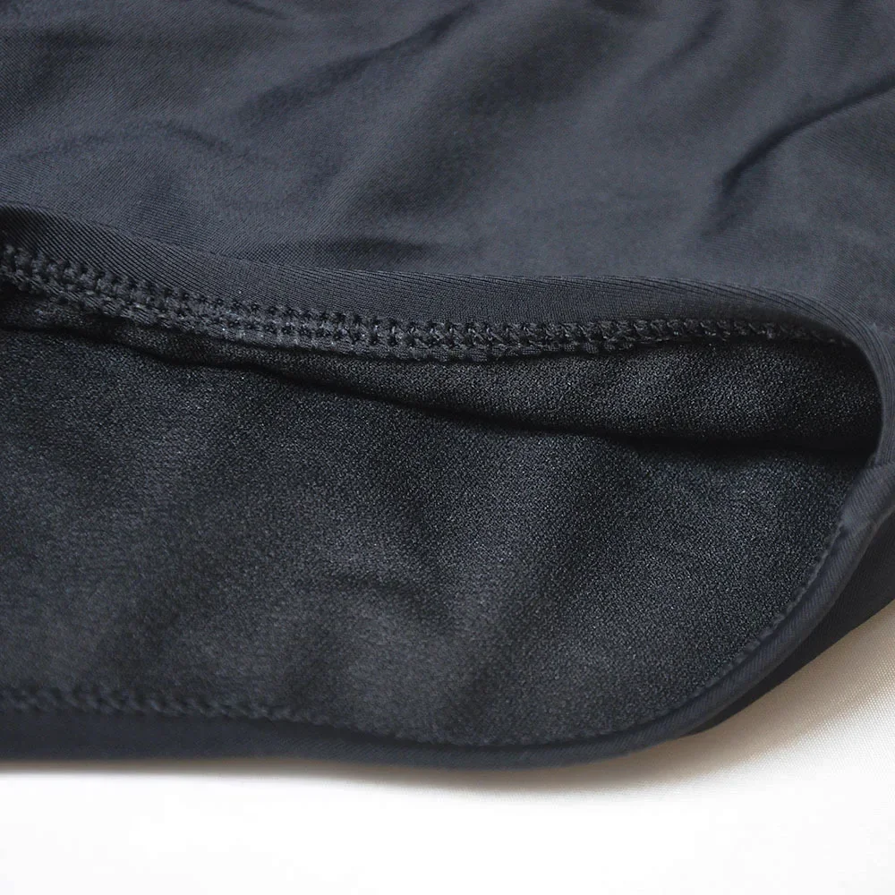 Sexy Mens Swimwear Solid Black Swim Boxer Briefs Bikini Brazilian Cut Surf Trunks Swimsuits Underwear Beach Sports Shorts