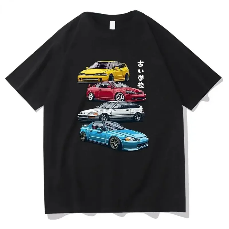 Initial D T Shirt Japanese Anime Graphic Funny Harajuku Manga T Shirt Fashion Casual Short Sleeve T Shirt Women Clothes