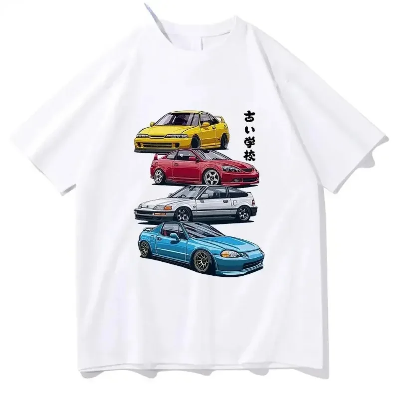 Initial D T Shirt Japanese Anime Graphic Funny Harajuku Manga T Shirt Fashion Casual Short Sleeve T Shirt Women Clothes
