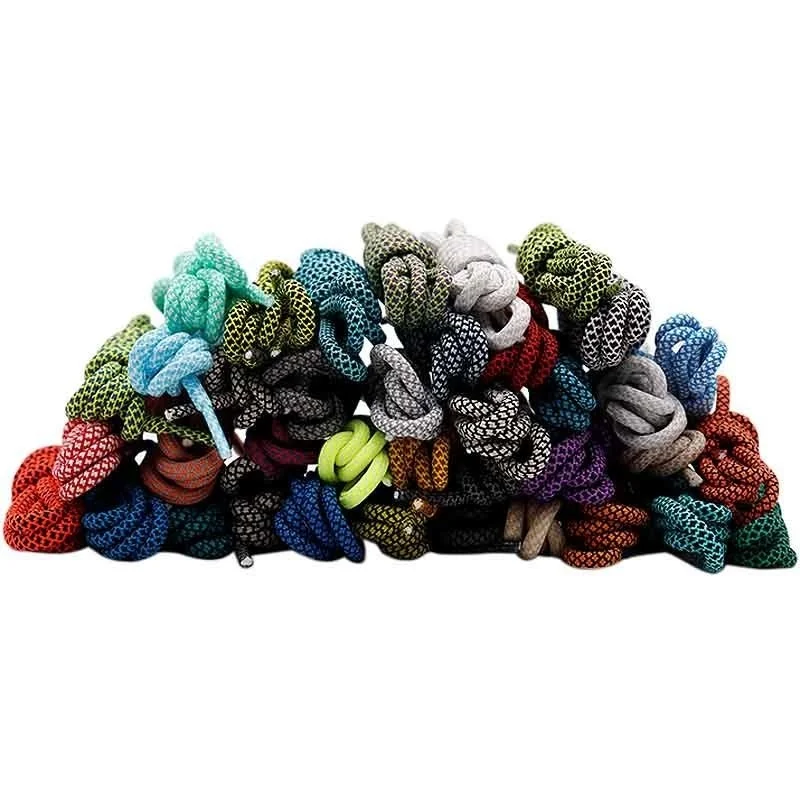 New Sport Round 5mm Shoe Laces High Top Walking Hiking Boots Strings 700 Shoes Cords Bold Shoelace for Pants Women Bag Skirt