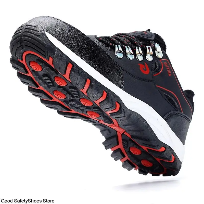 Steel Toe Shoes Men Work Safety Boots Sneakers Male Constrcution Puncture-Proof Work Safety Shoes Man Security Boots Work Shoes
