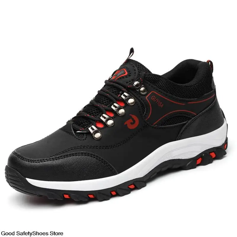 Steel Toe Shoes Men Work Safety Boots Sneakers Male Constrcution Puncture-Proof Work Safety Shoes Man Security Boots Work Shoes