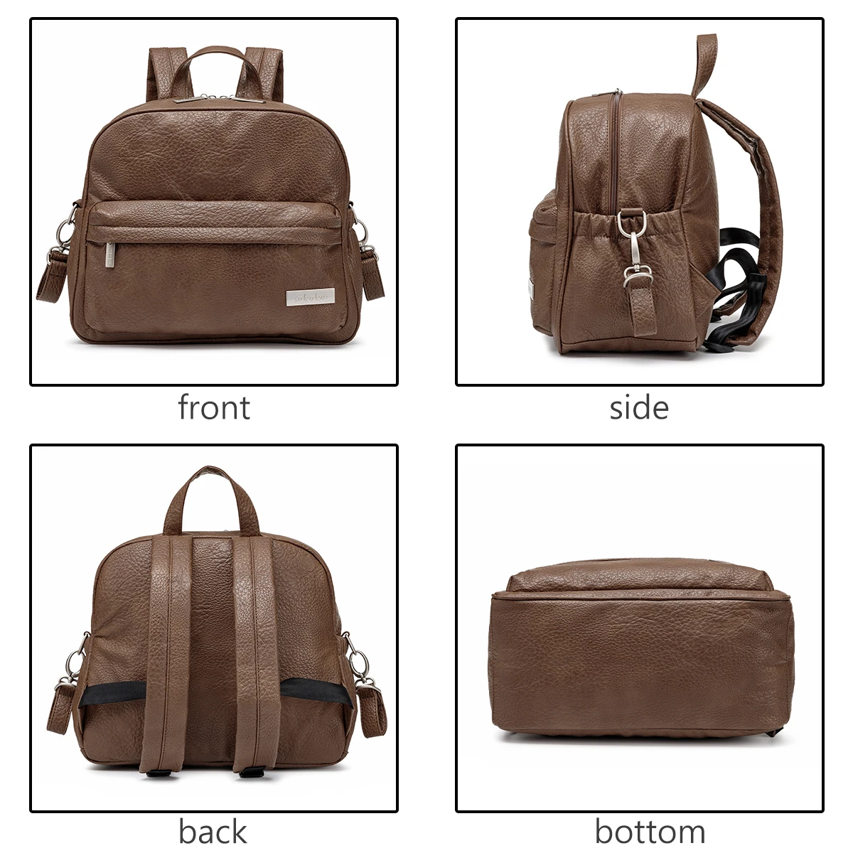 Fashion Diaper Bag for Newborn Baby Waterproof Light Weight Protable Mommy Diaper Backpack for Quick Outing Nappy Changing Bag