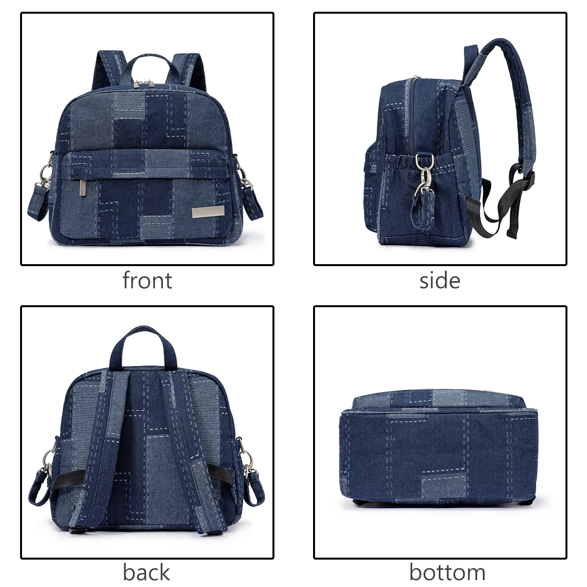 Fashion Diaper Bag for Newborn Baby Waterproof Light Weight Protable Mommy Diaper Backpack for Quick Outing Nappy Changing Bag