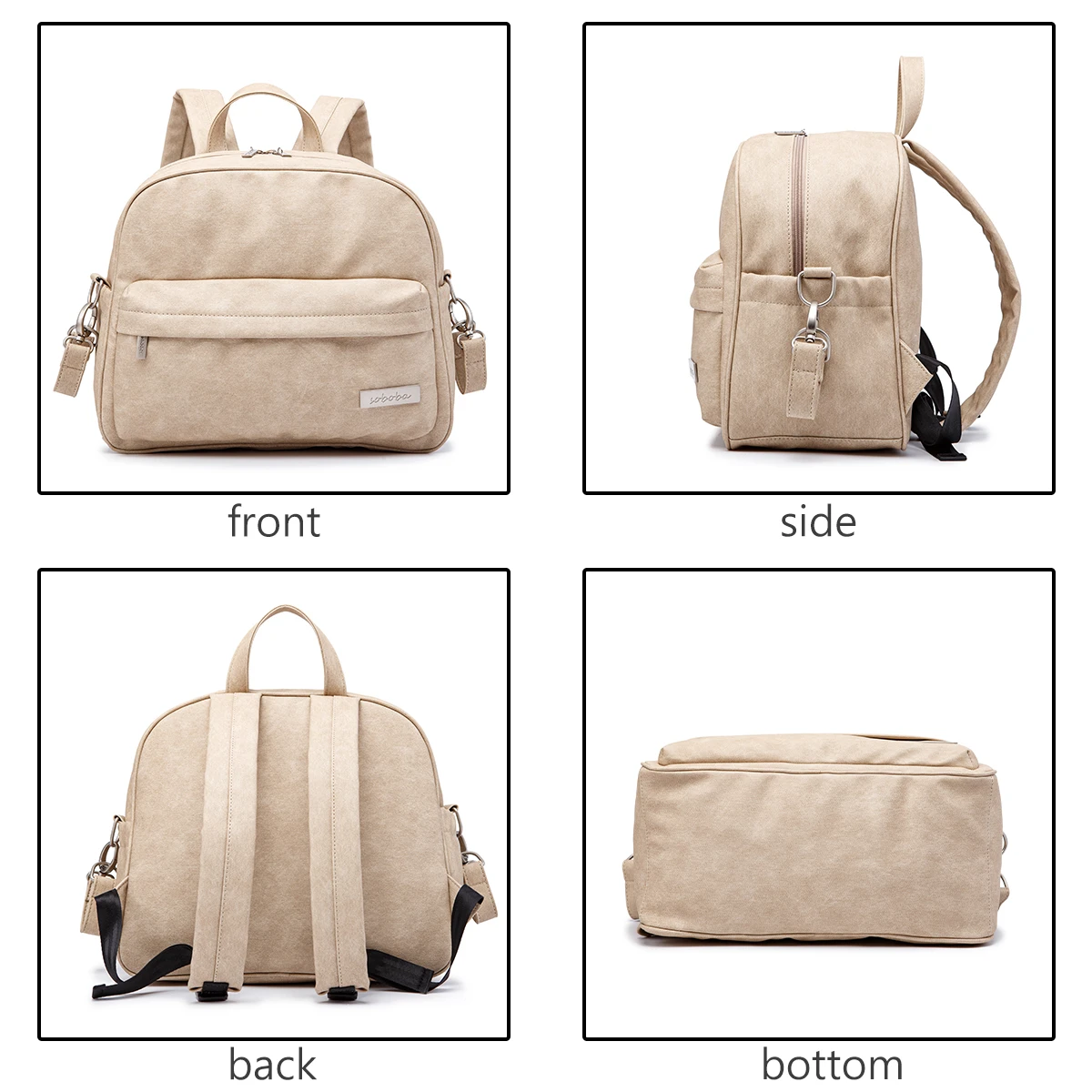 Fashion Diaper Bag for Newborn Baby Waterproof Light Weight Protable Mommy Diaper Backpack for Quick Outing Nappy Changing Bag