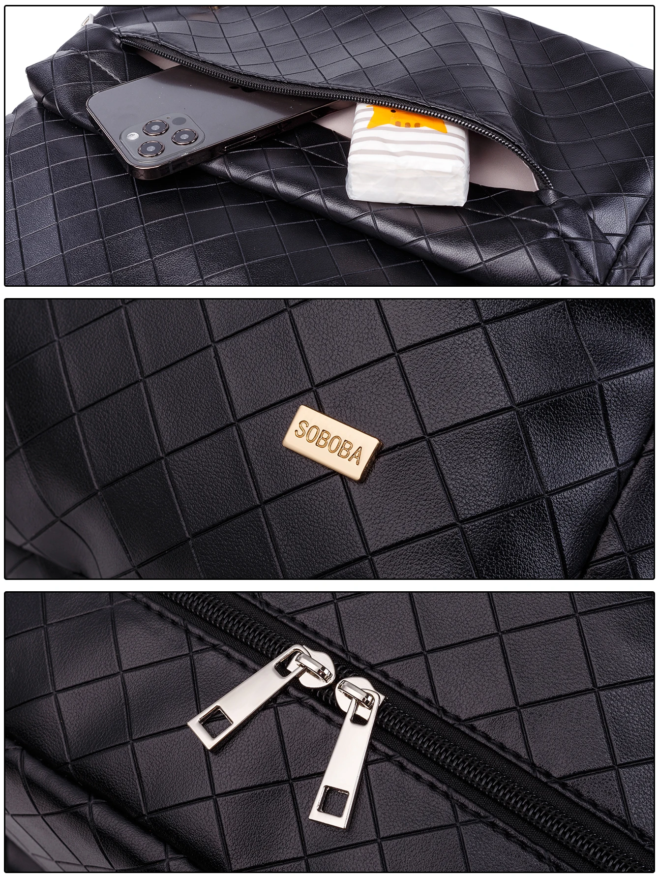 Fashion Diaper Bag for Newborn Baby Waterproof Light Weight Protable Mommy Diaper Backpack for Quick Outing Nappy Changing Bag