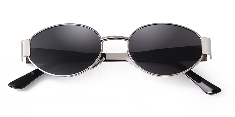 SORVINO Retro Metal Frame Oval Sunglasses Luxury Fashion Brand Female Sun Glasses for Women Men Punk Unisex Stylish Shades UV400