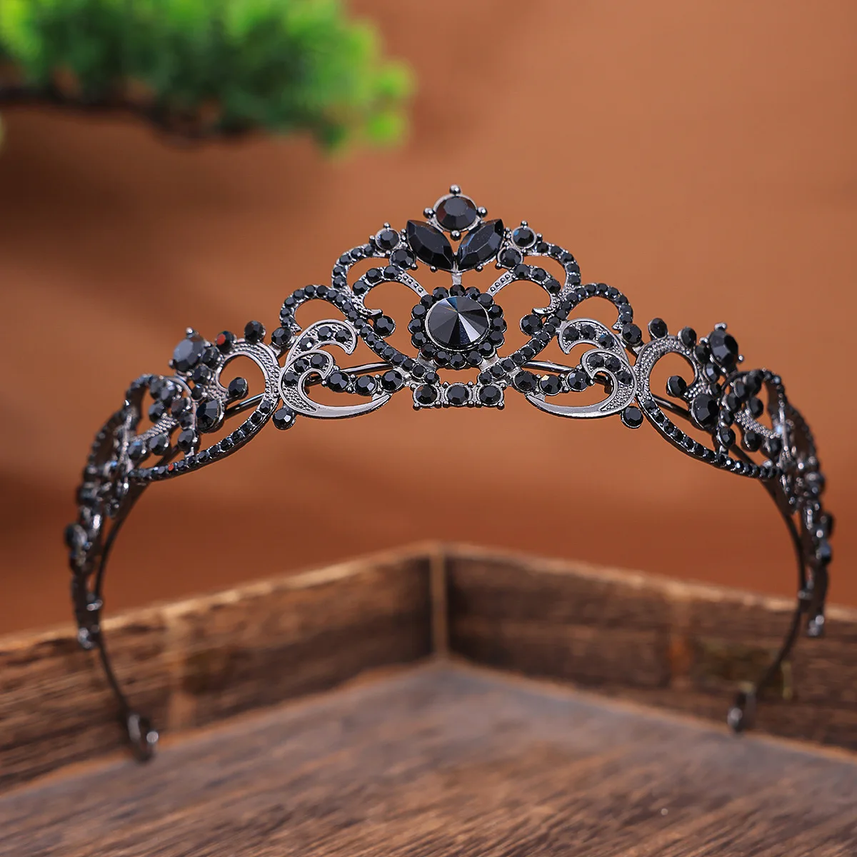 Gold/Silver Color Crystal Crown Princess Tiara for Girls Women Hair Dress Accessories Party Birthday Crown Headwear Jewelry