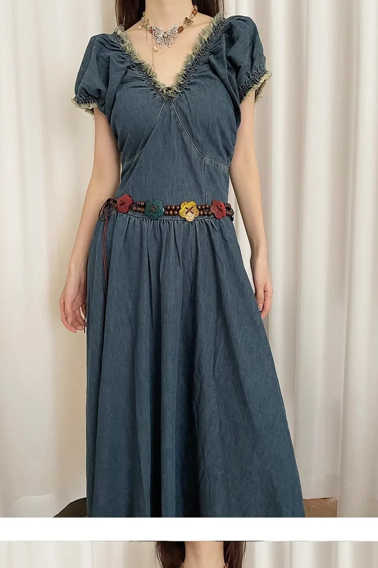 Retro Do Old Sweet Wind Belt Female Minority Lovely Flower National Wind With Skirt Dress Decorative Waist Rope Tide