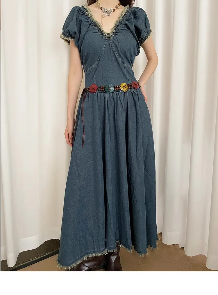 Retro Do Old Sweet Wind Belt Female Minority Lovely Flower National Wind With Skirt Dress Decorative Waist Rope Tide
