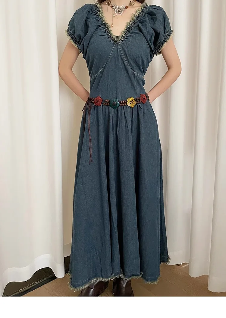Retro Do Old Sweet Wind Belt Female Minority Lovely Flower National Wind With Skirt Dress Decorative Waist Rope Tide