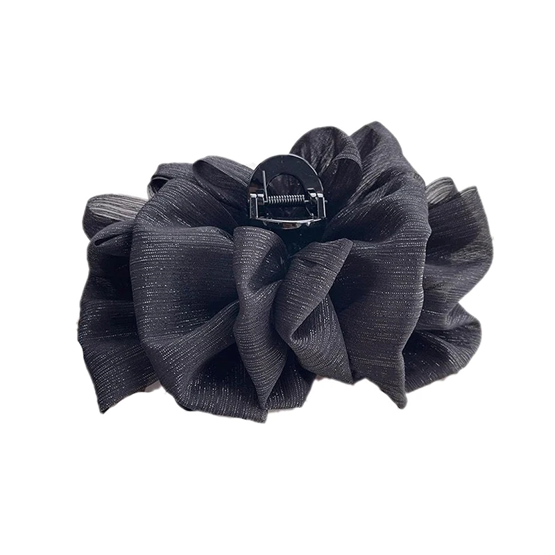 Elegant Bowknot Hair Clips Women Temperament Elegant Mesh Hair Clip Fashion Hair Accessories Girl Styling Hairpin Headdress