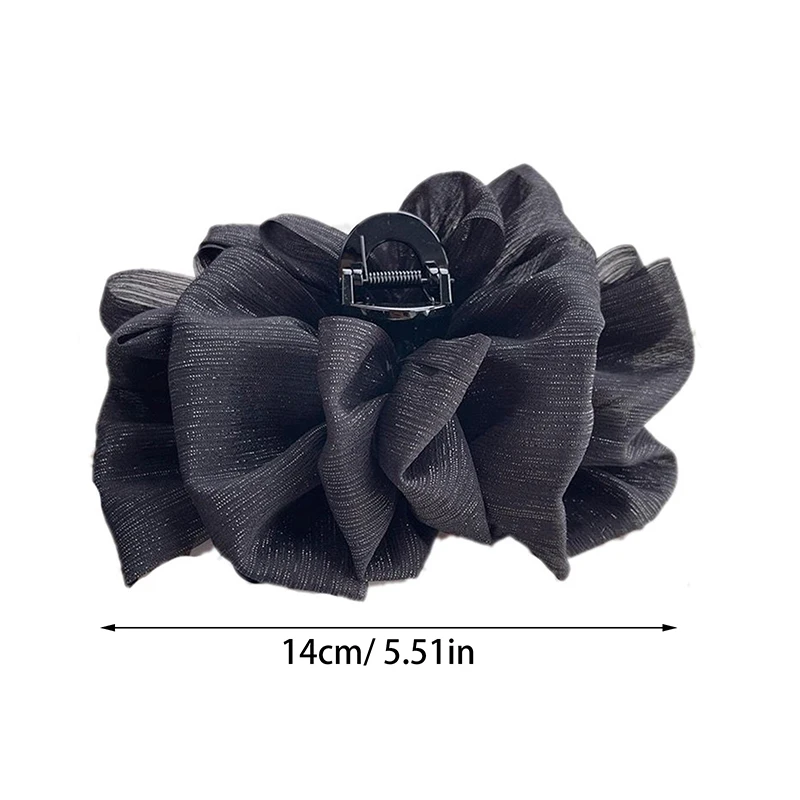 Elegant Bowknot Hair Clips Women Temperament Elegant Mesh Hair Clip Fashion Hair Accessories Girl Styling Hairpin Headdress