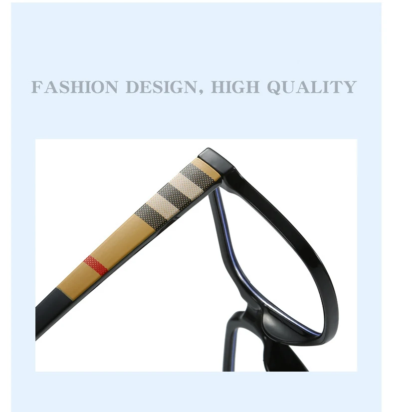 Retro Square Anti Blue Light Optical Glasses Frames For Women Men Brand Designer Female Fashion Computer Eyeglasses