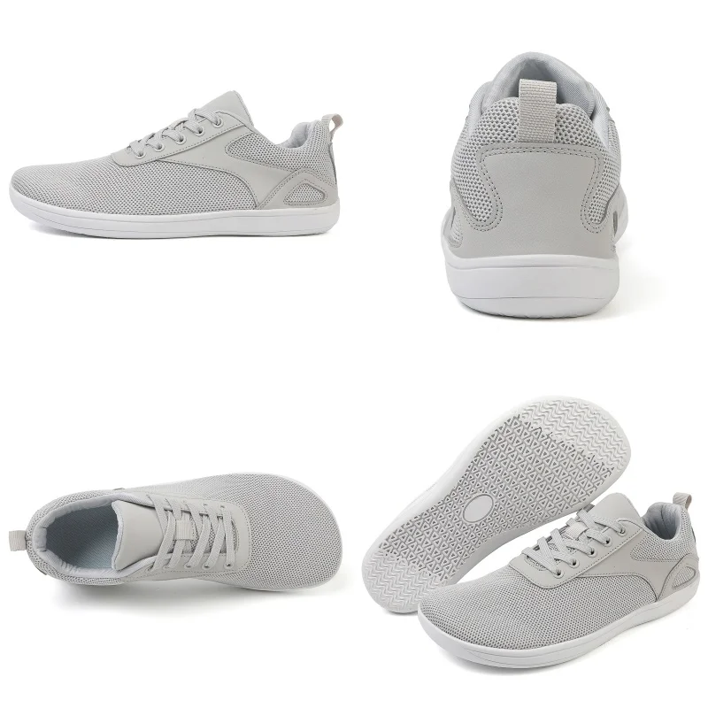 Men's Wide Minimalist Barefoot Sneakers | Unisex Zero Drop Sole | Optimal Relaxation