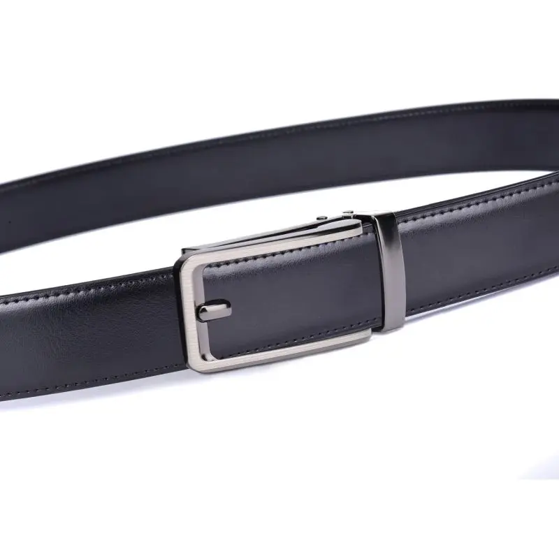 Ratchet Belt - Men’s Dress Automatic Buckle Belt 1 3/8" Comfort Click - Perfect Companion to Men's Oxfords