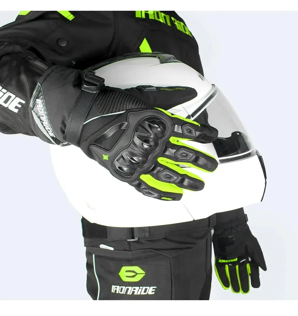 Motorcycle Gloves Waterproof Windproof Full Finger Moto Motorbike Riding Gloves Touch Screen Moto Motocross Gloves Winter