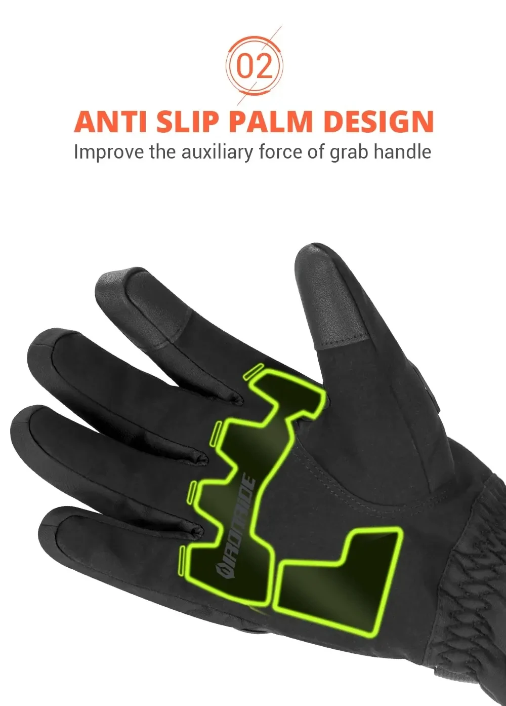 Motorcycle Gloves Waterproof Windproof Full Finger Moto Motorbike Riding Gloves Touch Screen Moto Motocross Gloves Winter
