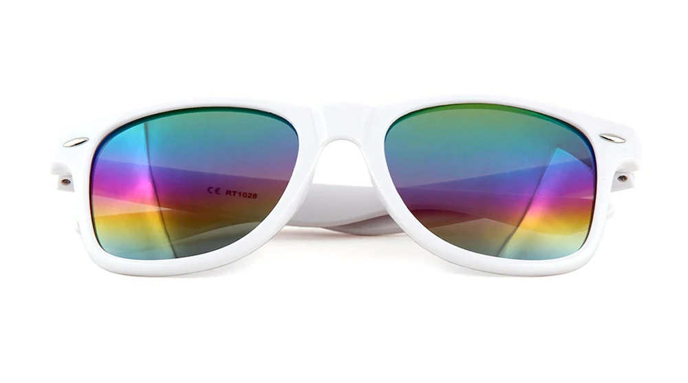 New Brand Cool Sunglasses New White PC Frame Glasses Men Women Sun Glasses Sun Goggles Eyewear Unisex Sunglasses Male Female