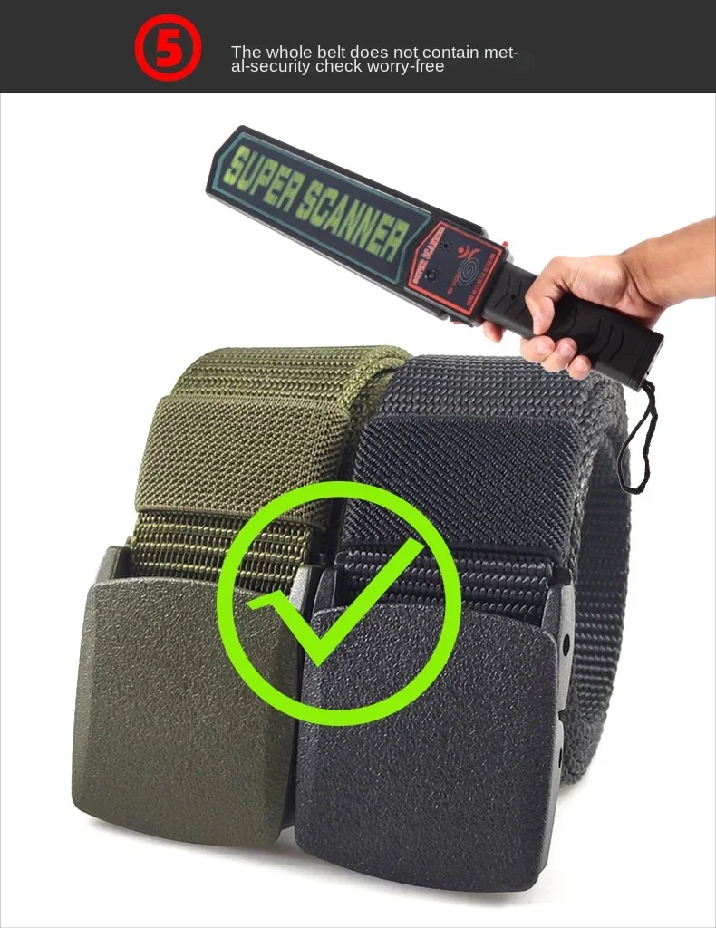 Automatic Buckle Nylon Women's Belts Canvas Outdoor Travel Premium Pants Sports Non-metallic Belts for Men White Black Blue Red