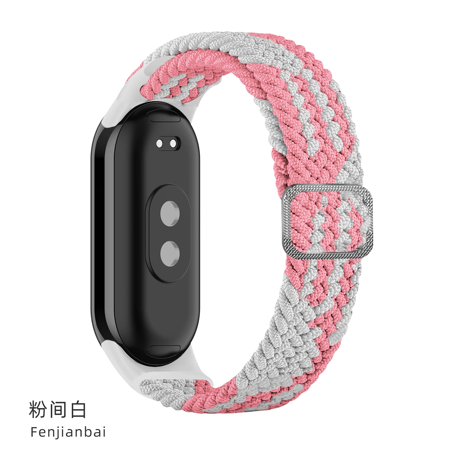 Strap for Xiaomi Mi Band 9 8 7 Elastic Nylon Braided Solo Loop Adjustable Buckle Replacement correa bracelet Miband 4 3 5 6 7