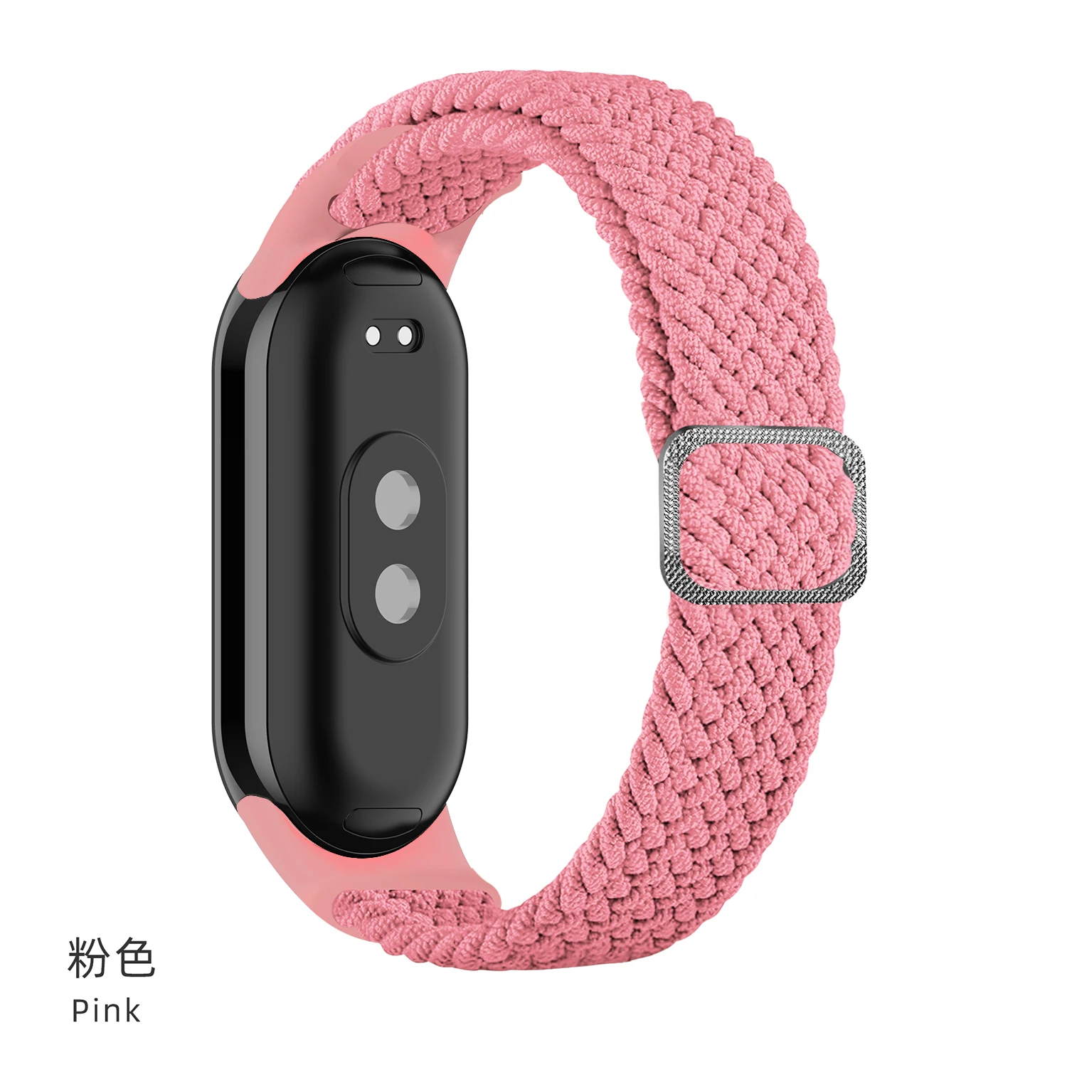 Strap for Xiaomi Mi Band 9 8 7 Elastic Nylon Braided Solo Loop Adjustable Buckle Replacement correa bracelet Miband 4 3 5 6 7