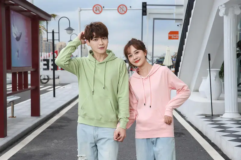 Customized Printed Hoodie Men Loose Casual Clothing Women Long Sleeve Hooded Pullover Personality Streetwear Sweatshirts