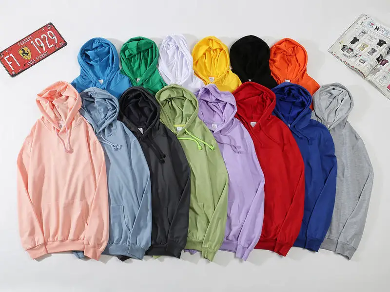 Customized Printed Hoodie Men Loose Casual Clothing Women Long Sleeve Hooded Pullover Personality Streetwear Sweatshirts