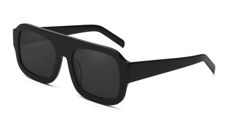 VEH Brand Design Acetate Big Vintage Pilot Sunglasses Men Oversized Frame Square Sun Glasses For Women Sunnies Female UV400