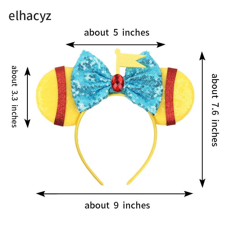 Cute Cartoon Character Animal Ear Hairband Plush Cosplay Party Costume Headband Decorative Hair Accessories for Girls & Children