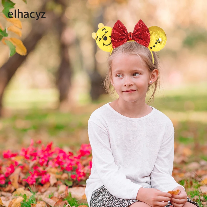 Cute Cartoon Character Animal Ear Hairband Plush Cosplay Party Costume Headband Decorative Hair Accessories for Girls & Children