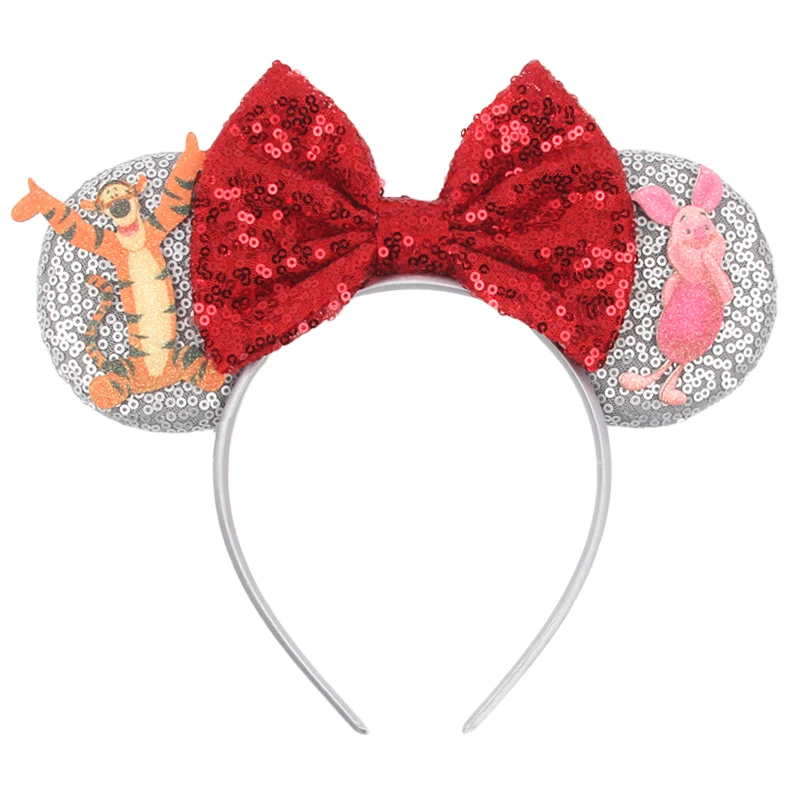 Cute Cartoon Character Animal Ear Hairband Plush Cosplay Party Costume Headband Decorative Hair Accessories for Girls & Children