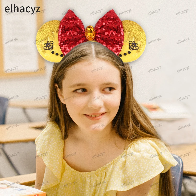 Cute Cartoon Character Animal Ear Hairband Plush Cosplay Party Costume Headband Decorative Hair Accessories for Girls & Children