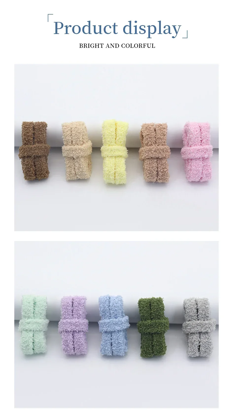 Fall Autumn Winter Fuzzy Shoelaces Soft 15mm Big Fat Plush Towel Laces Halloween Christmas Decoration for Adults Casual Sneakers