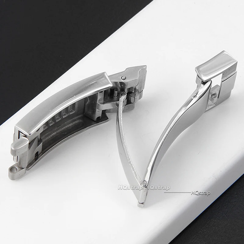9x9mm Watch Buckle for Rolex DAYTONA SUBMARINER GMT Watch Band Clasp Stainless Steel Fine-tuning Pull Button 9X16mm Buckles