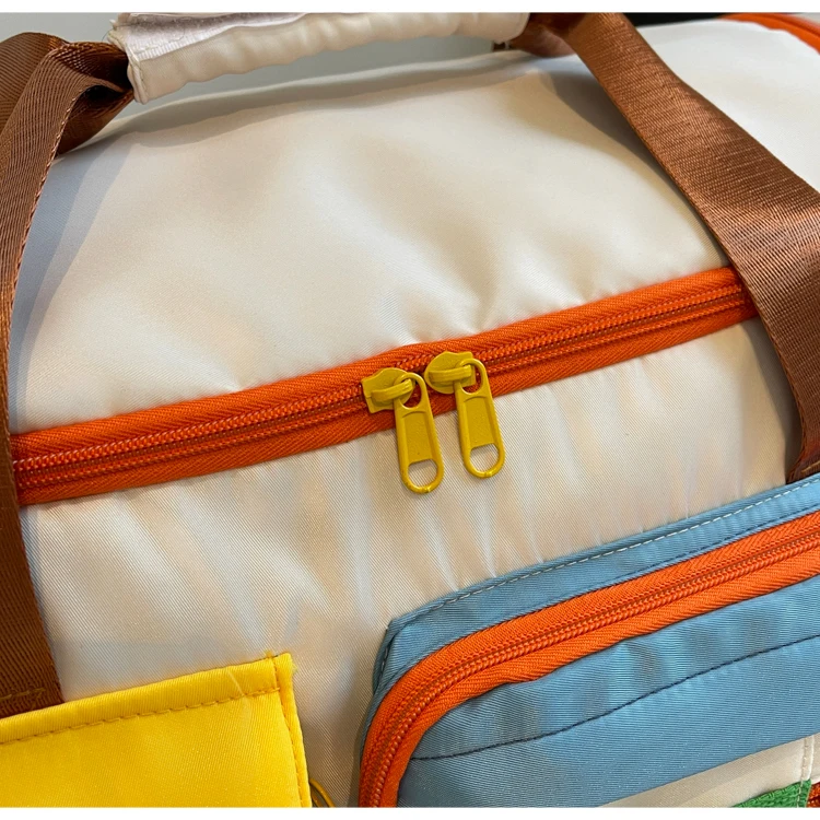 Travel Bag, Duffel Bag Cosmetics Bag, Professional Fitness Bag, Yoga Swimming Training Backpack, Satchel Shoulder Crossbody Tote Bag, Suitable for Men and Women