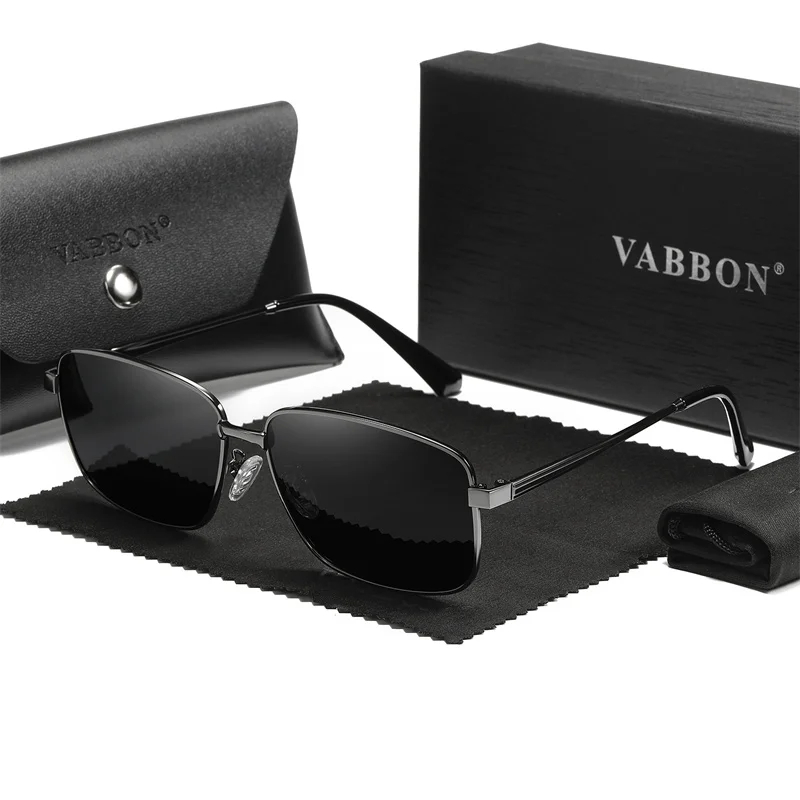 VABBON Sunglasses Polarized Sunglasses For Men Anti-uv Retro Driving Glasses 9182