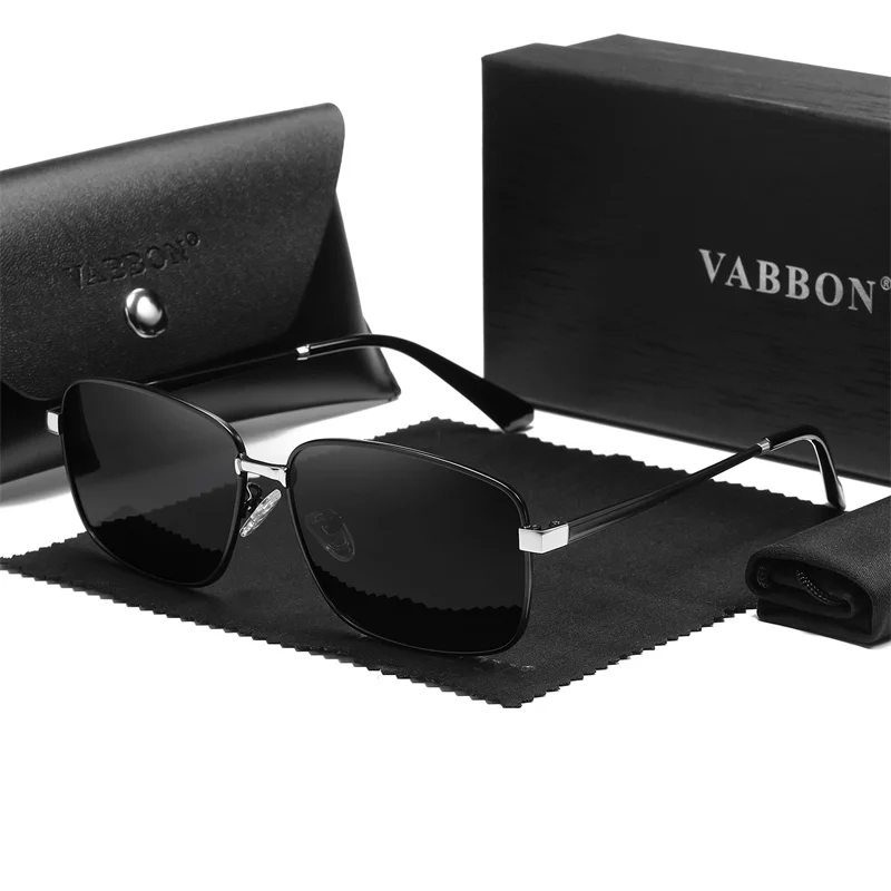 VABBON Sunglasses Polarized Sunglasses For Men Anti-uv Retro Driving Glasses 9182