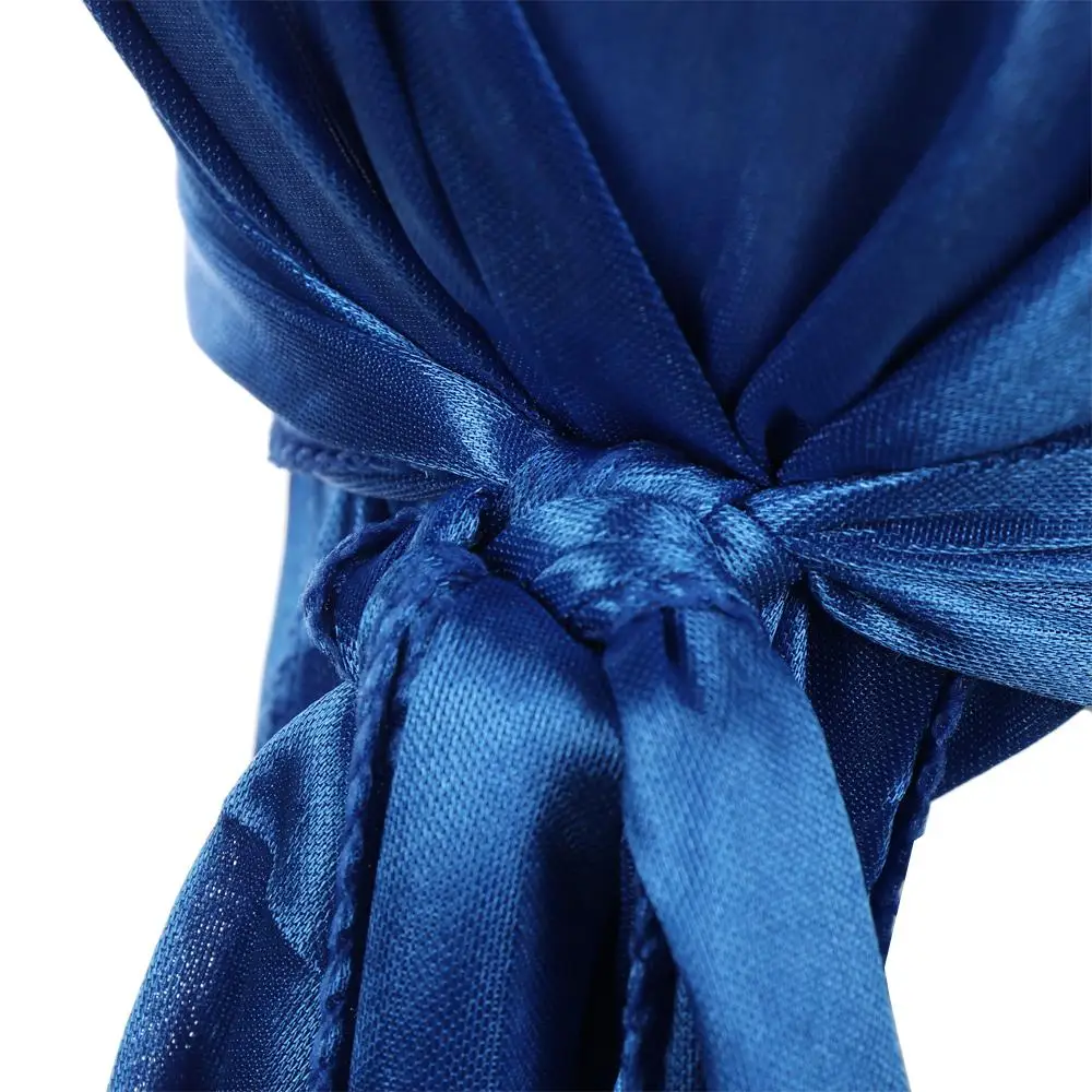 Men Women Bandana Silk Durag Turban Hijab Pirate Hat Cancer Head Scarf Chemo Cap Pre-Tied Headwrap