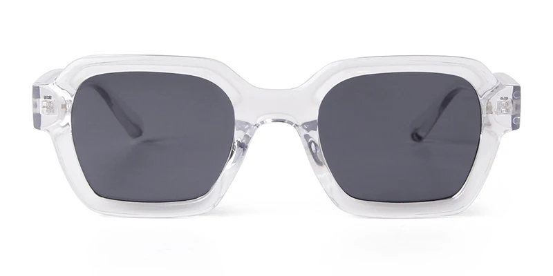 STORY Retro Trendy Orange Square Sunglasses Women Men 2024 Fashion Transparent Green Frame Rectangle Sun Glasses Female Shades