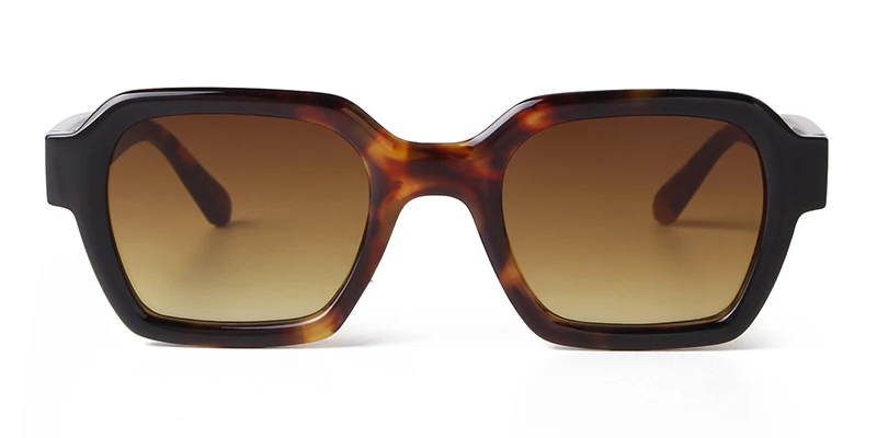 STORY Retro Trendy Orange Square Sunglasses Women Men 2024 Fashion Transparent Green Frame Rectangle Sun Glasses Female Shades