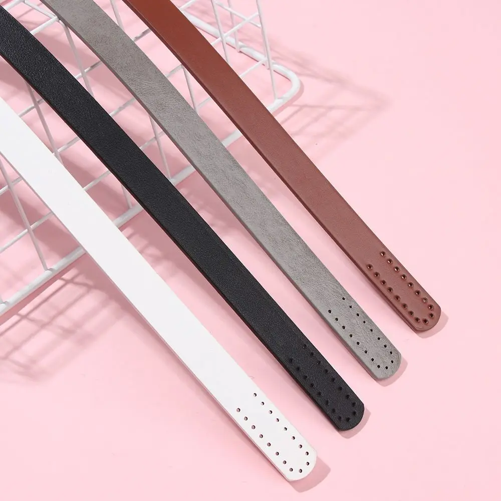 2Pcs PU Leather Shoulder Bag Strap Women Girls Bag Handles DIY Replacement Handle for Handbag Belt Bag Accessory