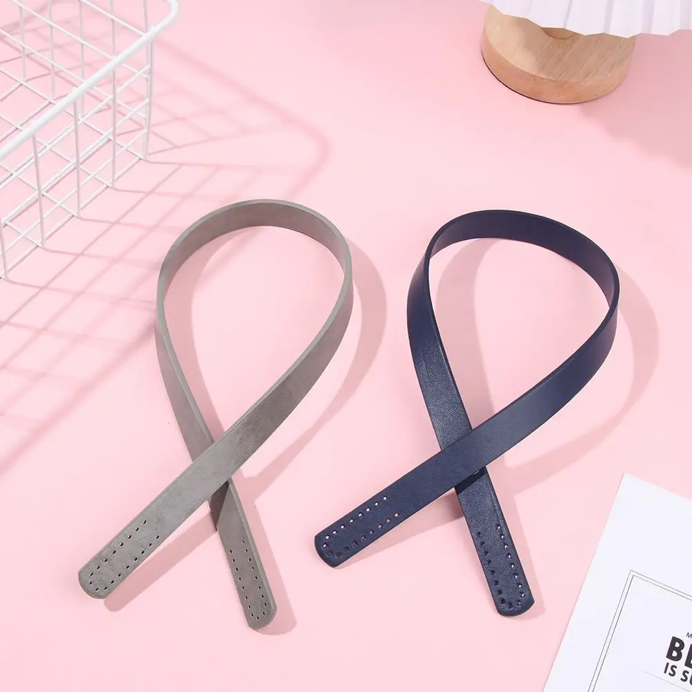 2Pcs PU Leather Shoulder Bag Strap Women Girls Bag Handles DIY Replacement Handle for Handbag Belt Bag Accessory