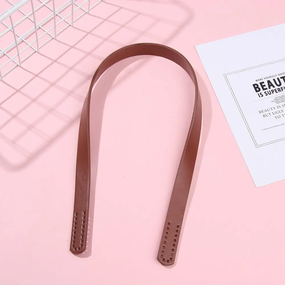 2Pcs PU Leather Shoulder Bag Strap Women Girls Bag Handles DIY Replacement Handle for Handbag Belt Bag Accessory