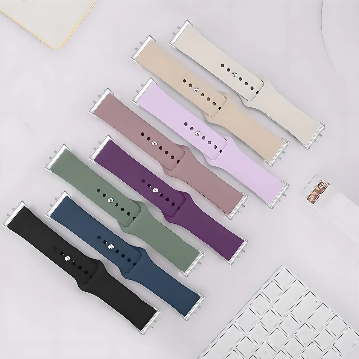Silicone Strap for Samsung Galaxy Fit 3 Band Bracelet Sport Correas for Galaxy Fit3 Band Accessories Replacement Belt Watchband